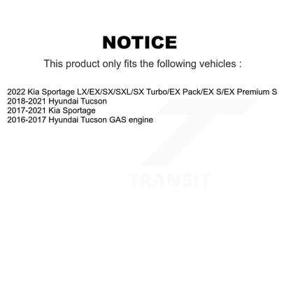 Hub Bearing Assembly And Link Front Kit For Hyundai Tucson Kia Sportage
