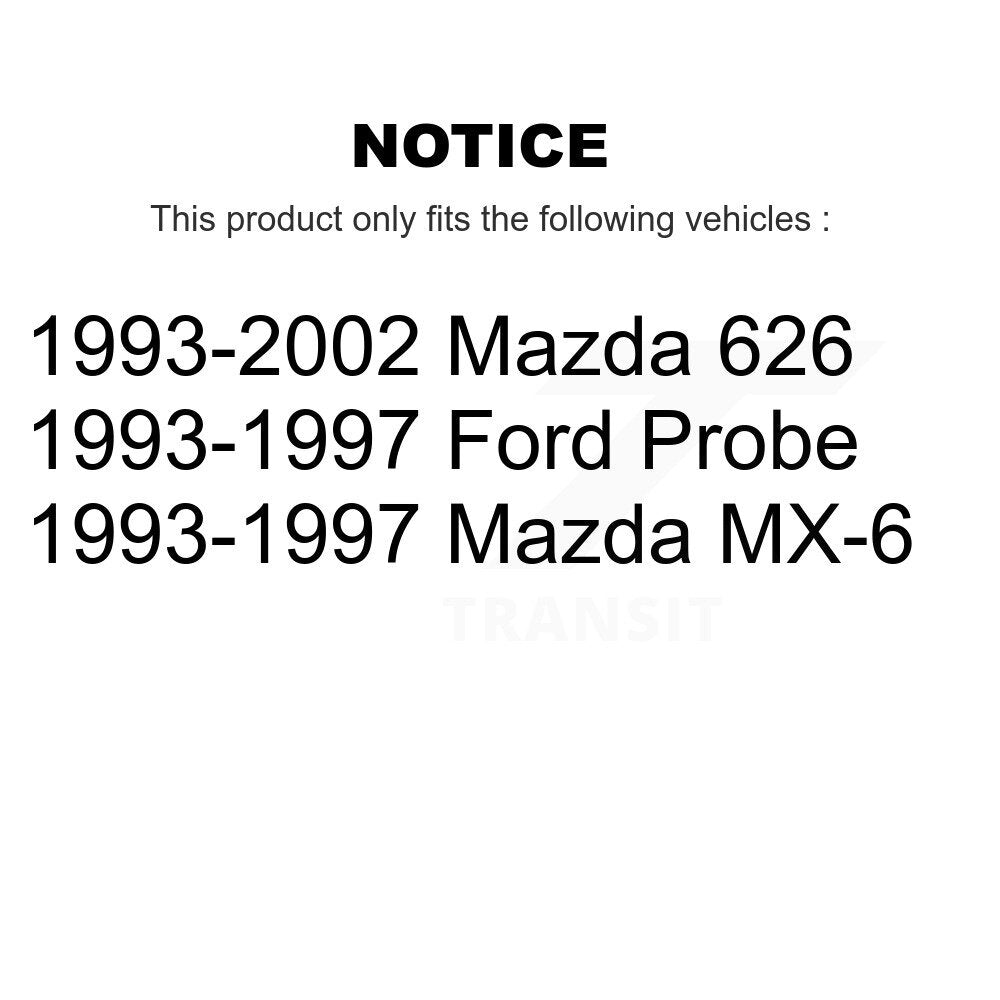 Wheel Bearing And Link Front Kit For Mazda 626 Ford Probe MX-6