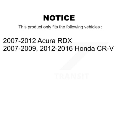 Wheel Bearing Lower Ball Joint Sway Bar Link Front Kit For Honda CR-V Acura RDX