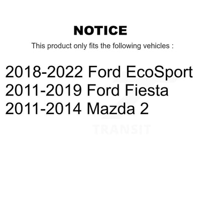 Wheel Bearing Lower Ball Joint & Link Front Kit For Ford Fiesta EcoSport Mazda 2
