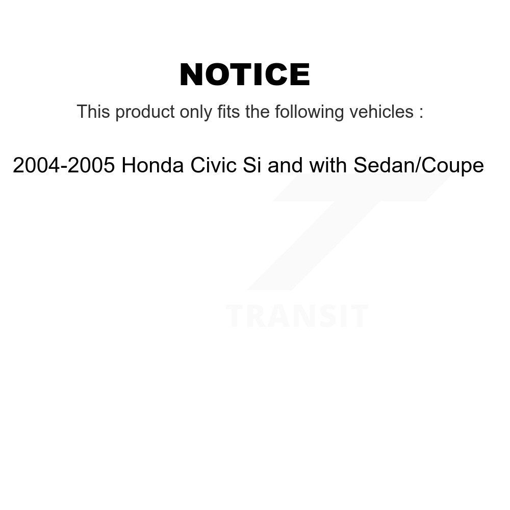 Wheel Bearing Lower Ball Joint And Sway Bar Link Front Right Kit For Honda Civic