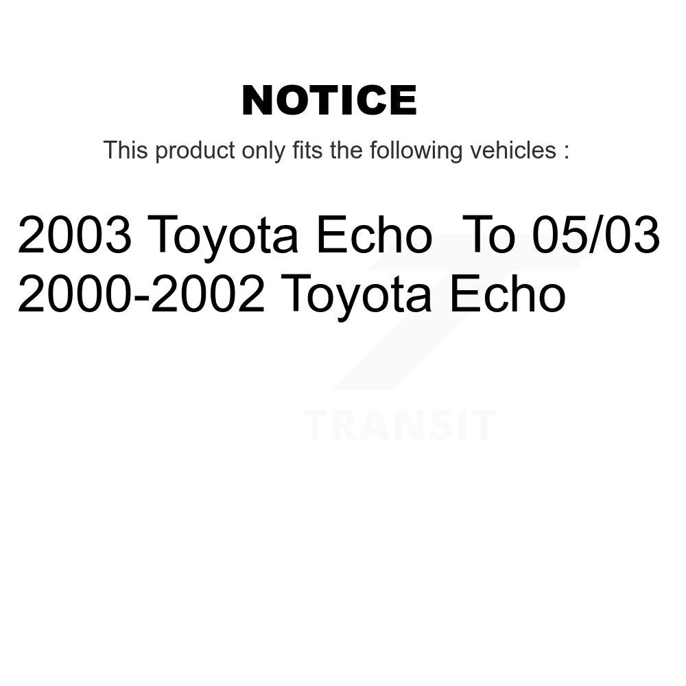 Bearing Lower Control Arm with Ball Joint & Link Front Right Kit For Toyota Echo