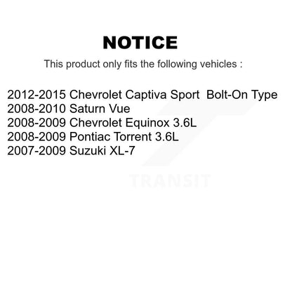 Bearing Lower Ball Joint & Link Front Left Kit For Chevrolet Equinox Pontiac Vue