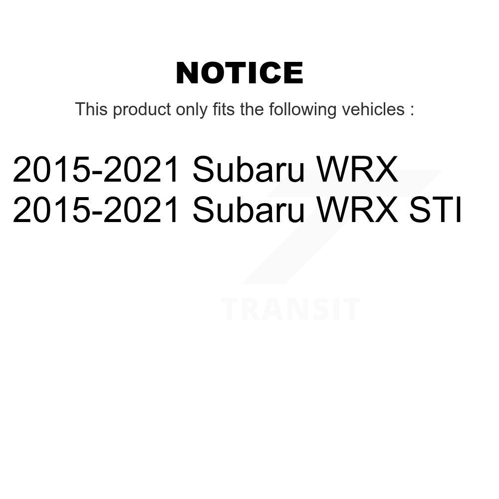 Bearing Lower Ball Joint & Sway Bar Link Front Kit For 2015-2021 Subaru WRX STI