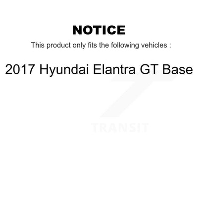 Bearing Lower Control Arm Link Front Right Kit For 2017 Hyundai Elantra GT Base