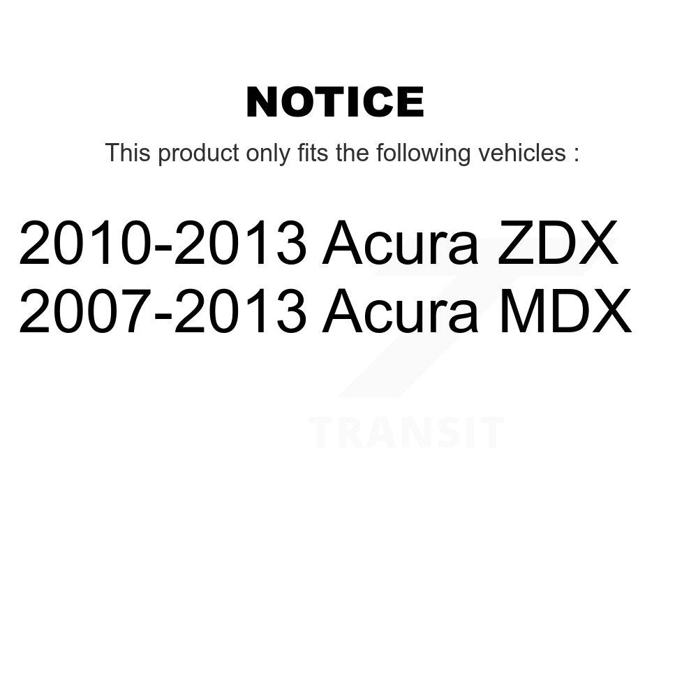 Bearing Lower Control Arm with Ball Joint Link Front Right Kit For Acura MDX ZDX