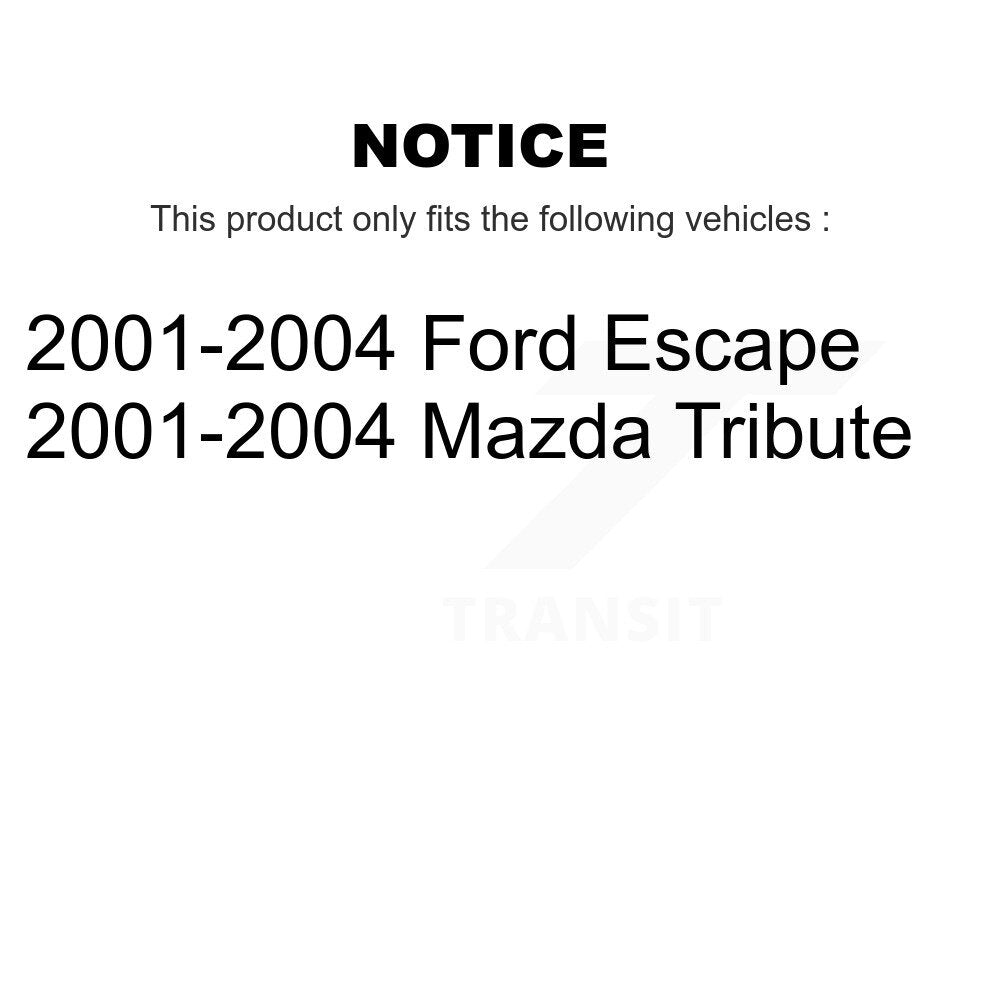 Bearing Lower Ball Joint Outer Tie Rod End Link Front Kit For Ford Escape Mazda