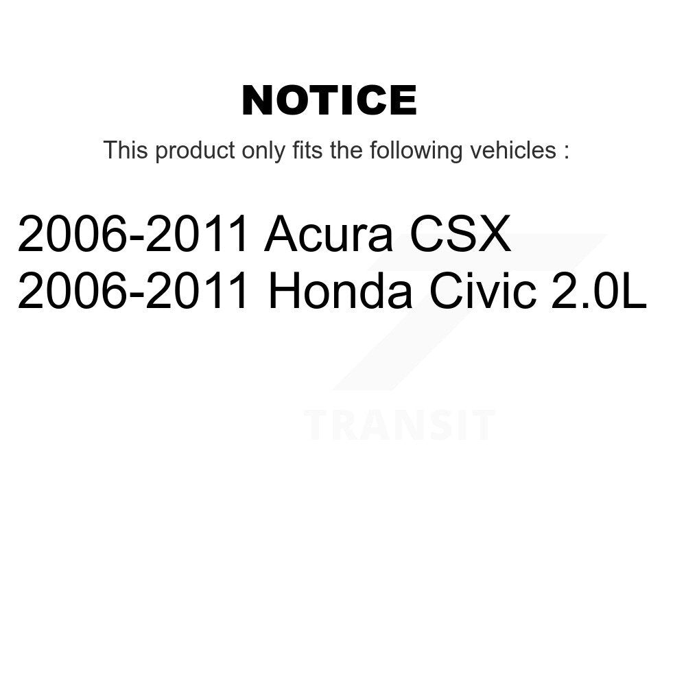 Bearing Lower Ball Joint Outer Tie Rod Link Front Right Kit For Honda Civic CSX