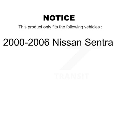 Bearing Lower Ball Joint Outer Tie Rod & Link Front Kit For 00-06 Nissan Sentra
