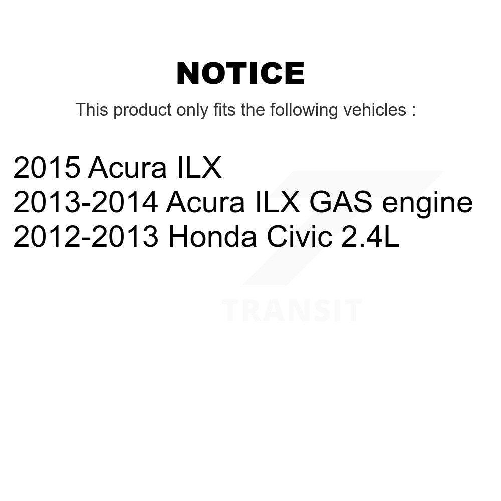 Wheel Bearing Lower Ball Joint Sway Bar Link Front Kit For Honda Civic Acura ILX