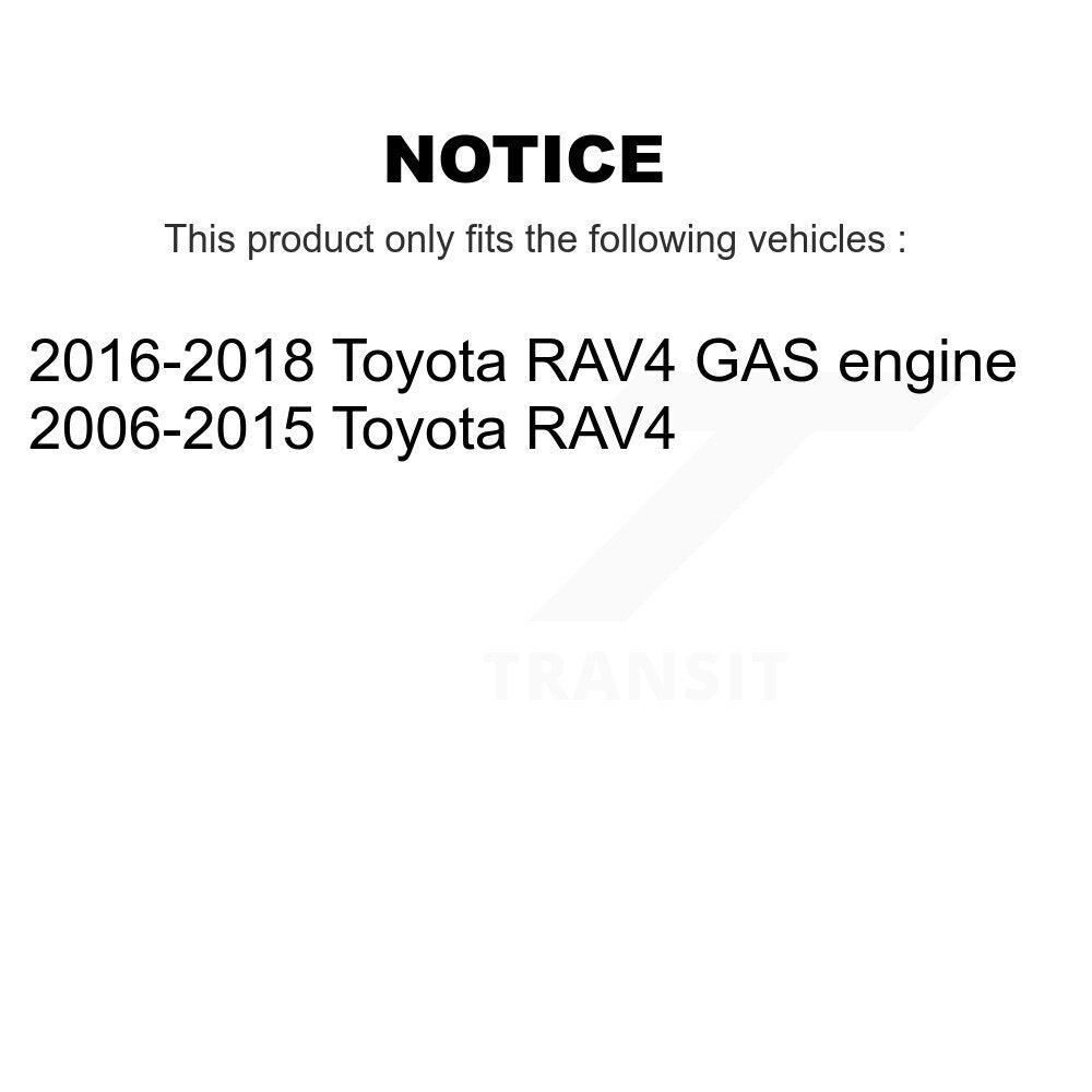 Suspension Shock Absorbers Rear Pair For Toyota RAV4