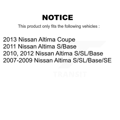 Suspension Struts Front Kit For Nissan Altima