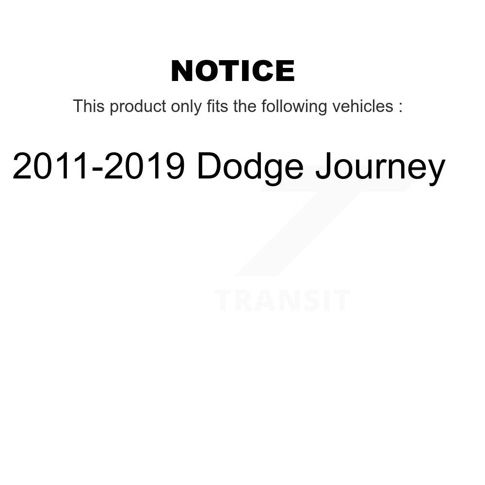 Suspension Struts Front Rear Kit For 2011-2019 Dodge Journey