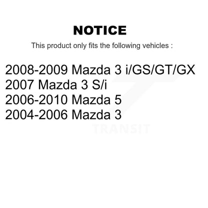 Suspension Struts And Shock Absorbers Front Rear Kit For Mazda 3 5