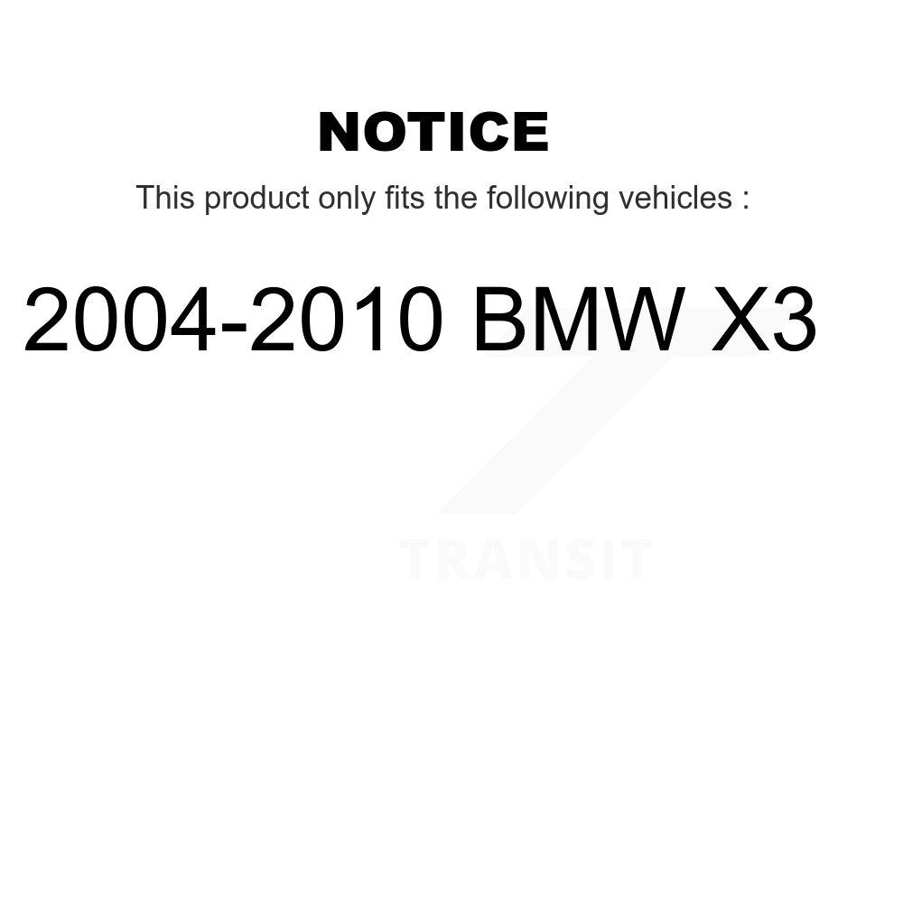 Suspension Struts And Shock Absorbers Front Rear Kit For 2004-2010 BMW X3