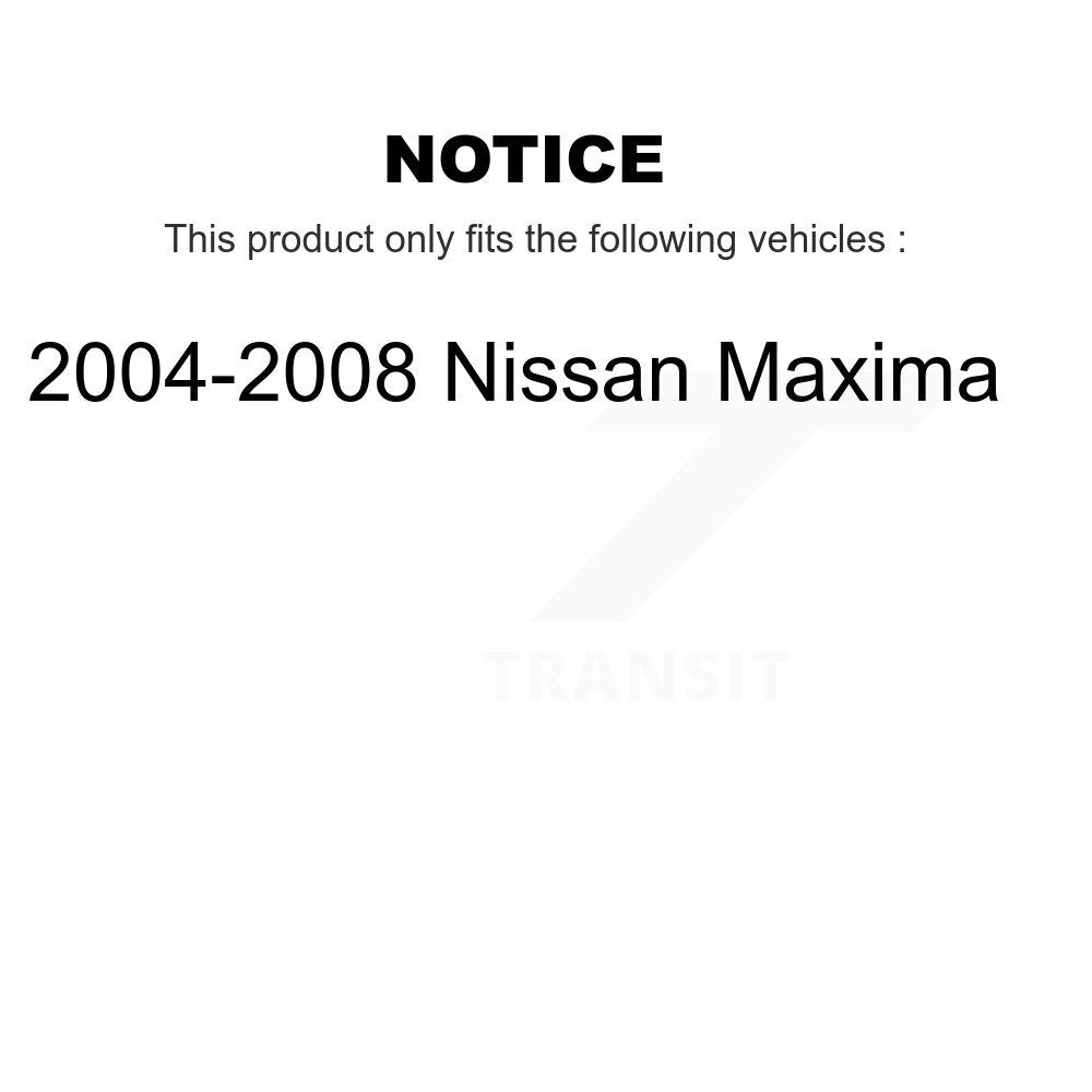 Suspension Struts And Shock Absorbers Front Rear Kit For 2004-2008 Nissan Maxima