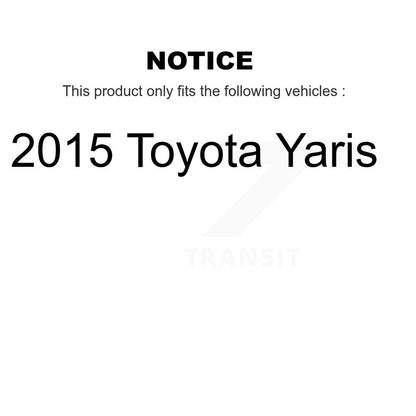 Suspension Struts And Shock Absorbers Front Rear Kit For 2015 Toyota Yaris