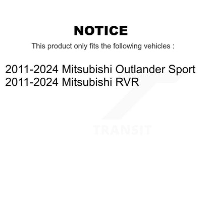 Suspension Struts Rear Pair For 2011-2024 Mitsubishi RVR Outlander Sport