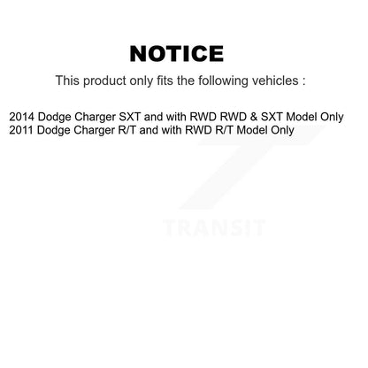 Complete Shocks Strut & Coil Spring Assemblies Front Rear Kit For Dodge Charger