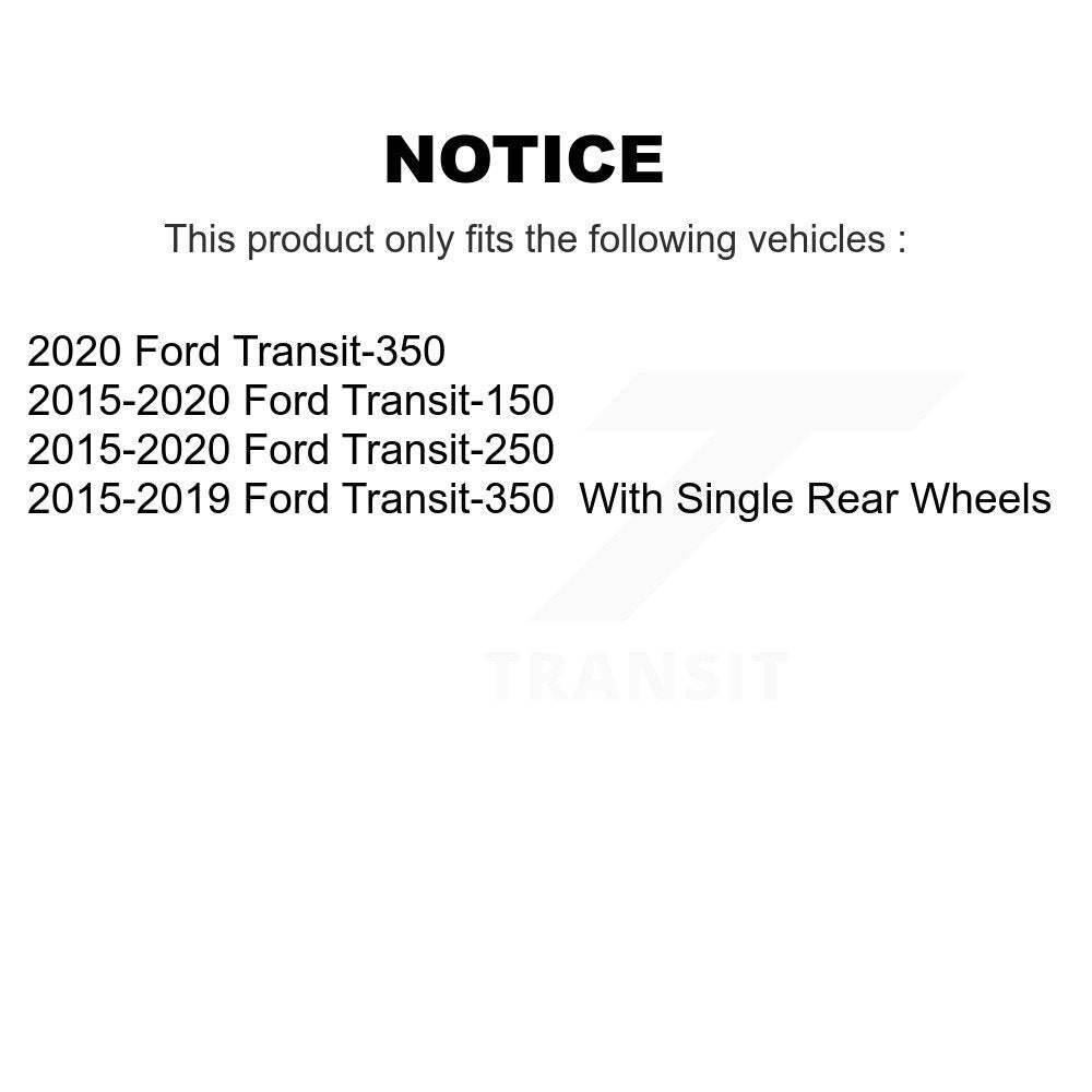 Strut & Coil Spring Front Rear Kit For Ford Transit-250 Transit-150 Transit-350