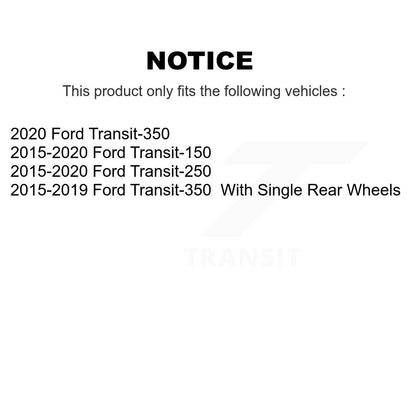 Strut & Coil Spring Front Rear Kit For Ford Transit-250 Transit-150 Transit-350