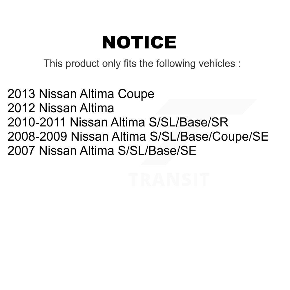 Steering Tie Rod End & Boot Front Right Kit For Nissan Altima