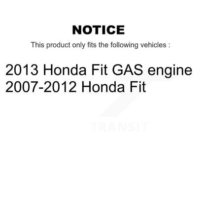 Brake Drum Hardware And Wheel Hub Bearing Assembly Rear Kit For Honda Fit