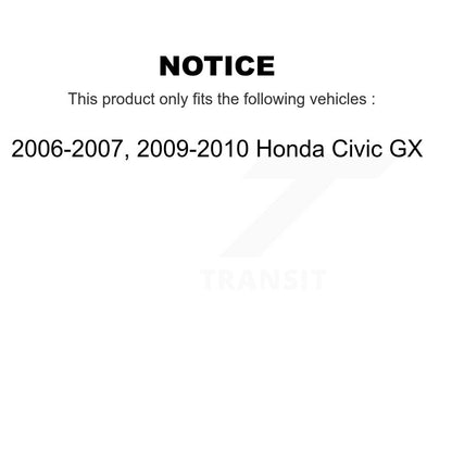 Brake Drum Shoes And Wheel Hub Bearing Assembly Rear Kit For Honda Civic GX