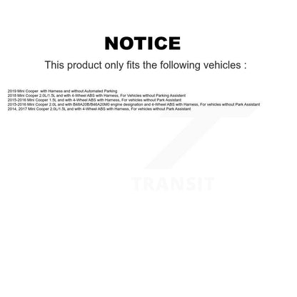 Wheel Hub Bearing And ABS Sensor Front Kit For Mini Cooper