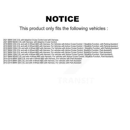 Wheel Bearing And ABS Sensor Front Rear Kit For BMW 328i 320i M240i 230i 328d