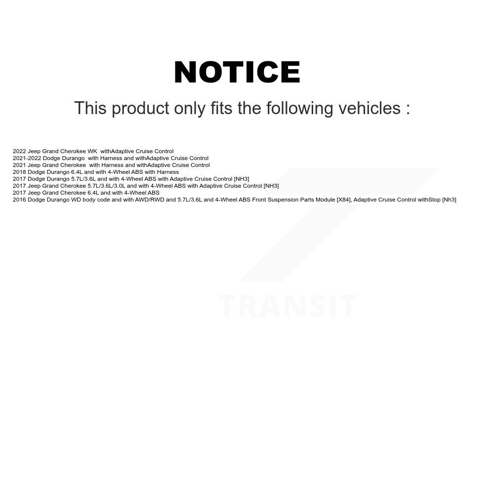 Wheel Bearing ABS Sensor Front Rear Kit For Jeep Grand Cherokee Dodge Durango WK