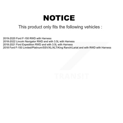 Wheel Hub Bearing & Extra ABS Sensor Front Kit For Ford F-150 Expedition Lincoln