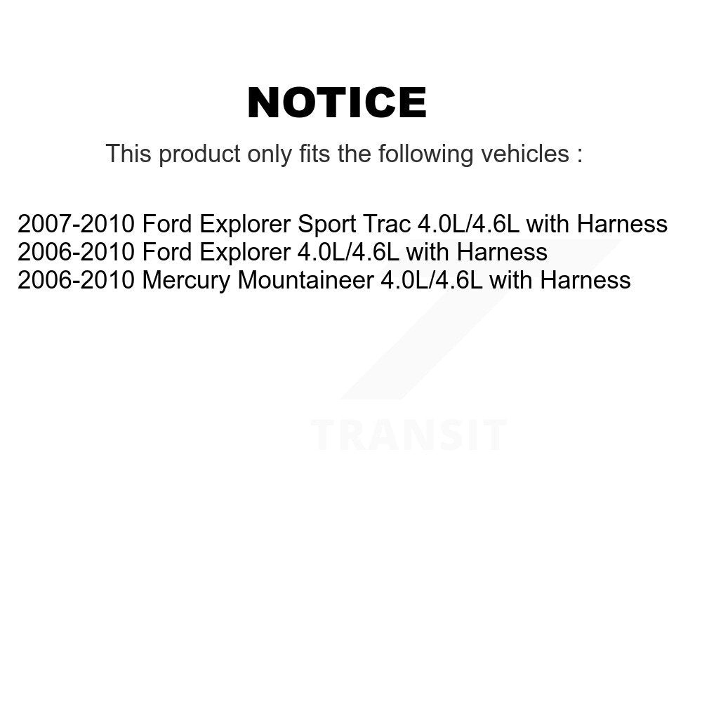 Wheel Hub Bearing & Extra Sensor Front Kit For Ford Explorer Sport Trac Mercury