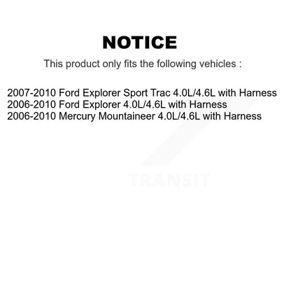 Wheel Hub Bearing & Extra Sensor Front Kit For Ford Explorer Sport Trac Mercury