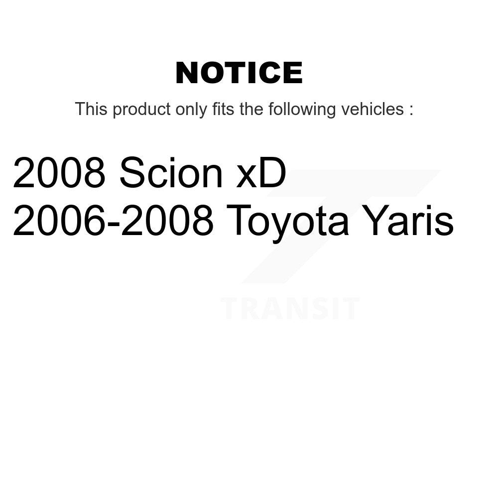Wheel Bearing And ABS Sensor Front Kit For Toyota Yaris Scion xD