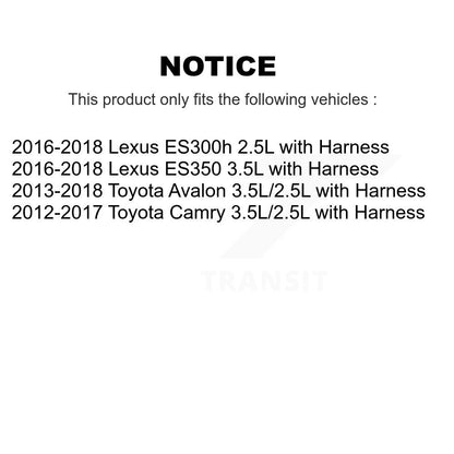 Wheel Bearing & ABS Sensor Front Kit For Toyota Camry Lexus ES350 Avalon ES300h