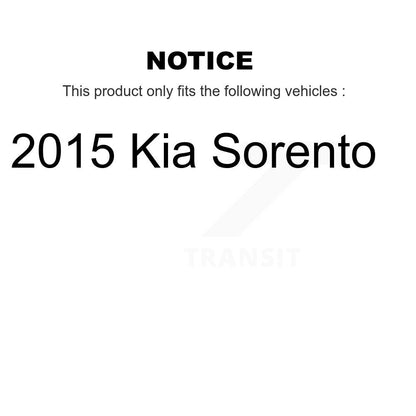 Wheel Hub Bearing And ABS Sensor Front Kit For 2015 Kia Sorento