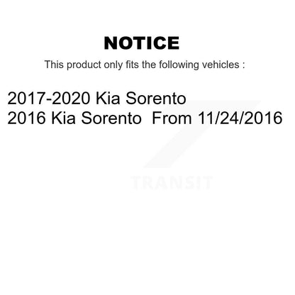 Wheel Hub Bearing And ABS Sensor Front Kit For Kia Sorento
