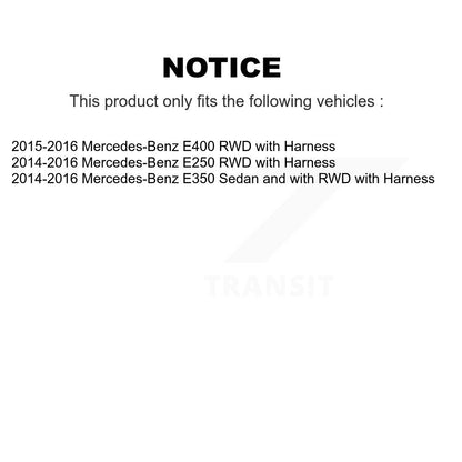 Wheel Hub Bearing Sensor Front Kit For Mercedes-Benz E400 E350 E250 with Harness