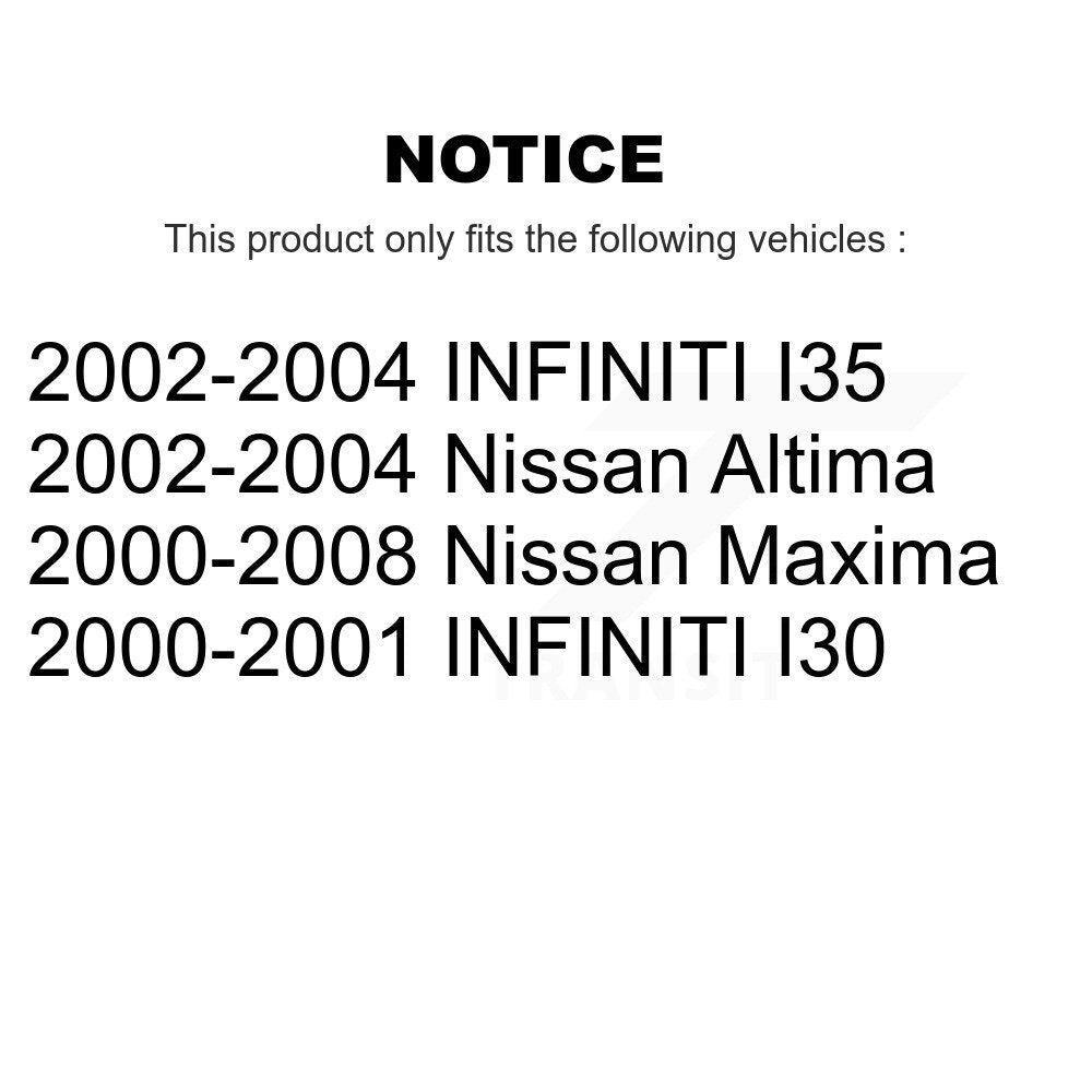 Wheel Bearing & Tie Rod End Front Kit For Nissan Maxima Altima INFINITI I35 I30