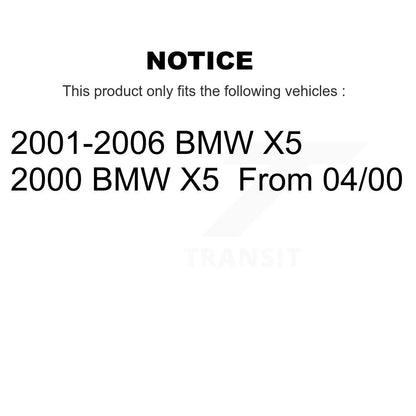 Wheel Bearing And Tie Rod End Front Kit For BMW X5