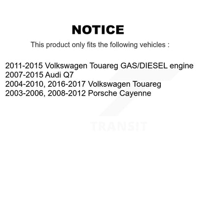 Wheel Bearing And Tie Rod End Front Kit For Volkswagen Touareg Audi Q7 Porsche