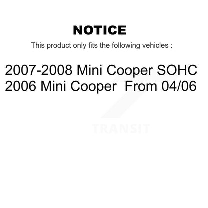 Wheel Bearing And Tie Rod End Front Kit For Mini Cooper