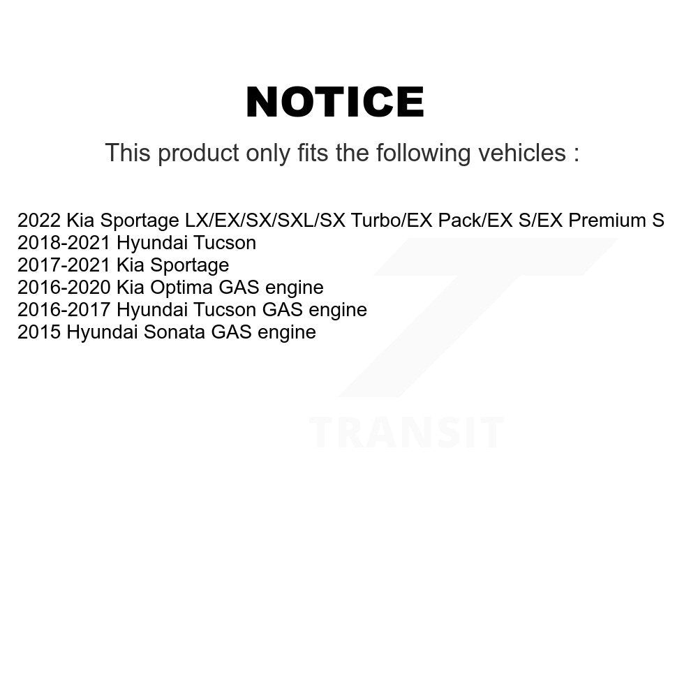 Wheel Bearing And Tie Rod End Front Kit For Hyundai Tucson Kia Sportage Sonata