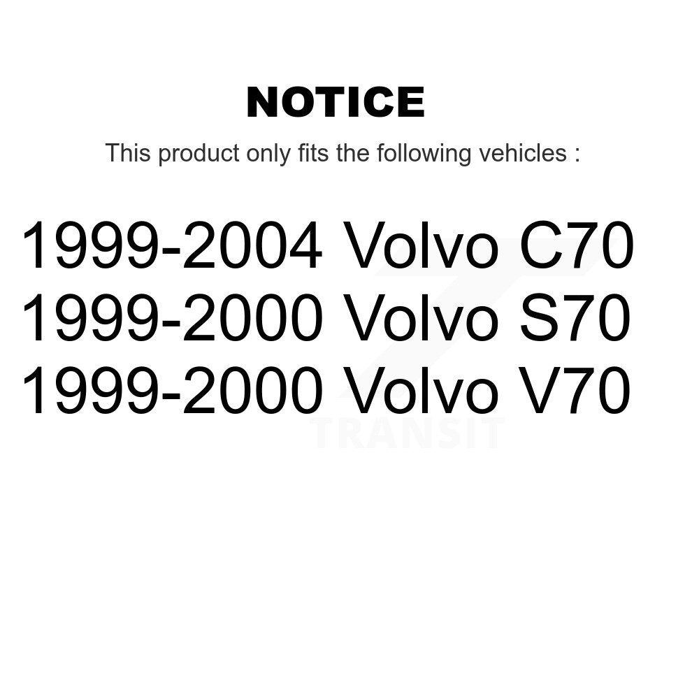Hub Bearing Assembly And Link Front Kit For Volvo S70 C70 V70