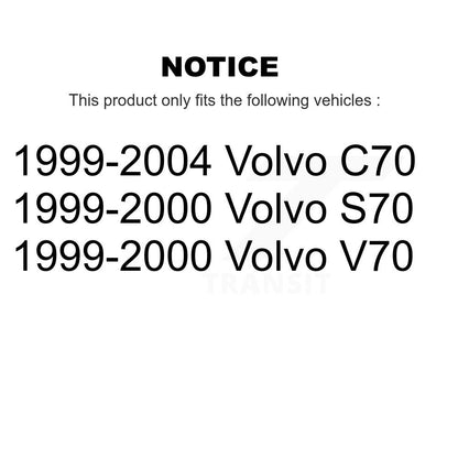 Hub Bearing Assembly And Link Front Kit For Volvo S70 C70 V70