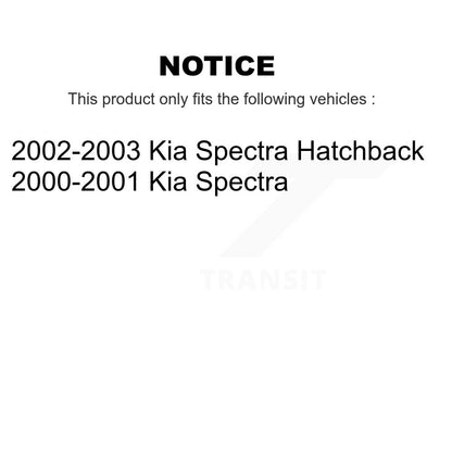 Wheel Bearing And Link Front Kit For Kia Spectra