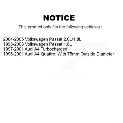Wheel Bearing And Link Front Kit For Volkswagen Passat Audi A4 Quattro