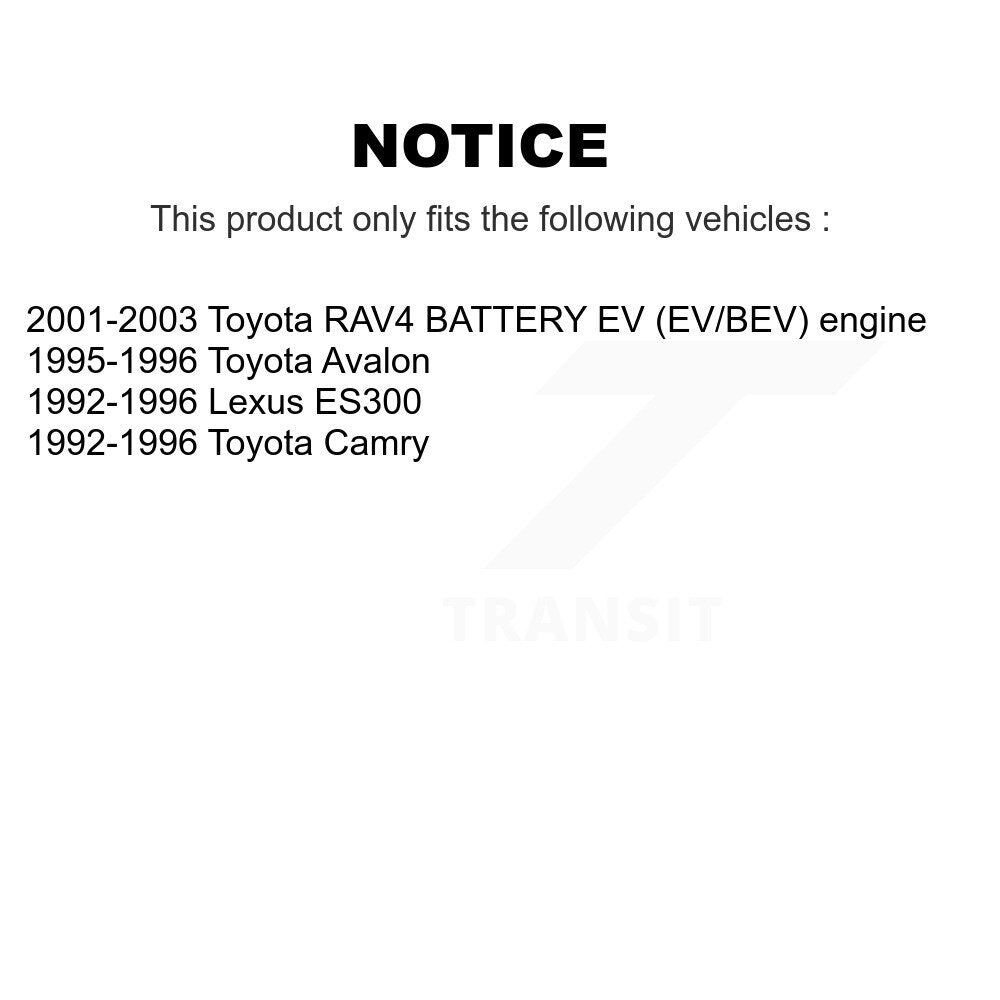 Wheel Bearing Suspension Link Front Kit For Toyota RAV4 Camry Lexus ES300 Avalon