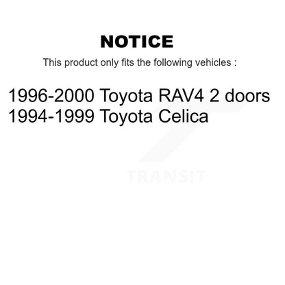 Wheel Bearing And Suspension Link Front Kit For Toyota RAV4 Celica